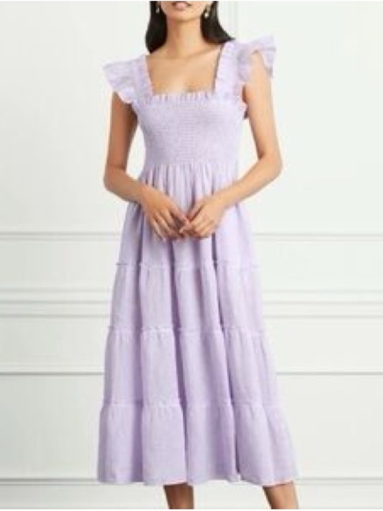 Hill House Dresses & Skirts - Hill House Ellie Nap Dress Purple Stripe Size S
